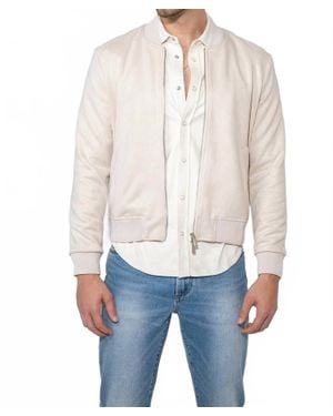Monfrere Maverick Suede Jacket - Blue