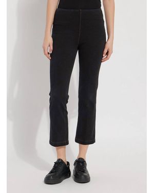 Lyssé Ankle Baby Bootcut Denim - Black