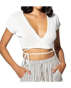 LUSANA Jules Top - White