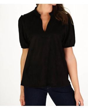 Duffield Lane Brooke Top - Black