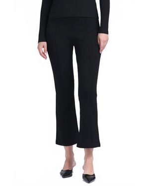 Minnie Rose Viscose Flare Pants - Black