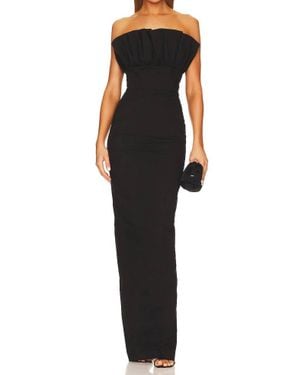 SAU LEE Noah Gown - Black
