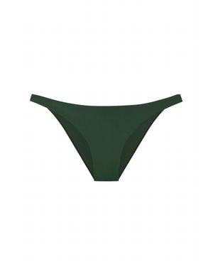 ALICIA SWIM Linda Bikini Bottoms - Green