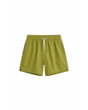 Fedeli Madeira Airstop Swim Shorts Trunks - Green