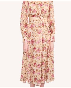 En Saison Lissandra Midi Dress - Pink
