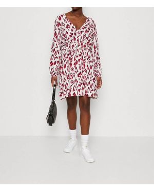 Scotch & Soda Wrapped Short Dress - Red