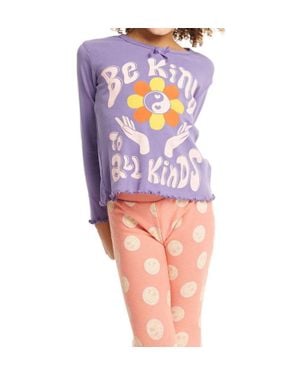 Chaser Brand Girls Be Kind Long Sleeve Tee - Multicolor
