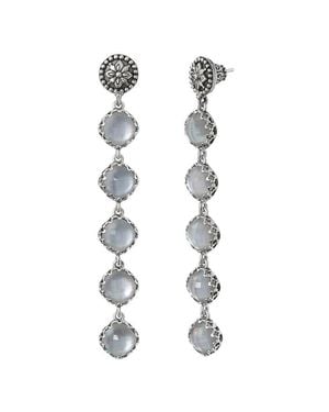Konstantino Pearl Earrings - White