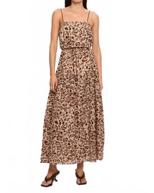 Kivari Paris Strappy Maxi Dress - Natural