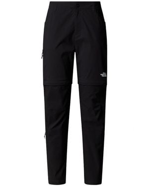 The North Face Exploration Straight-Leg Convertible Pants - Black