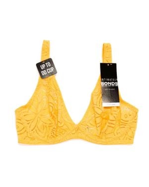 Intimately By Free People Deep V Bra - Yellow