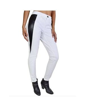 Rag & Bone Leather Pop Leggings - Blue