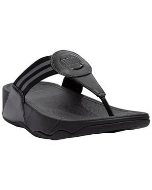 Fitflop Walkstar Toe Post Sandal - Black