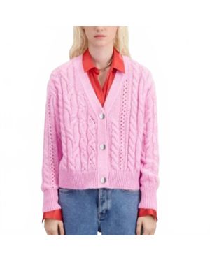 The Kooples Mohair Cardigan - Pink