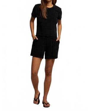 PERFECTWHITETEE Emily Sweatshort - Black