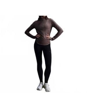 Nike Swift High-Waisted 7/8 Running Leggings - Black