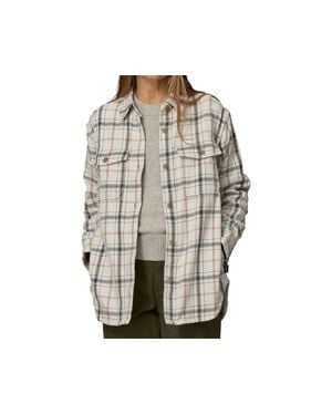 Patagonia Fjord Loft Overshirt Jacket - Pink