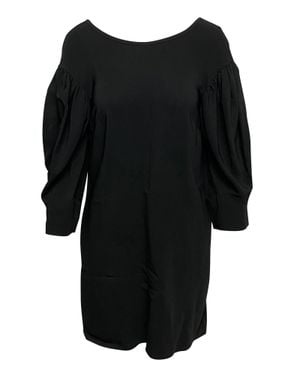Simone Rocha Oversized Smock Dress - Black