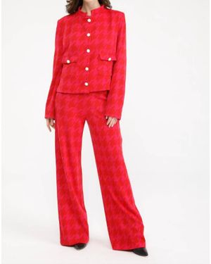 Isle by Melis Kozan Iconic Jacket - Red