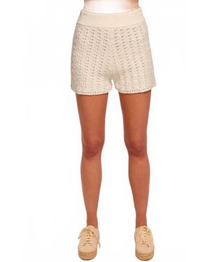 Ramy Brook Penny Tailored Shorts - Natural