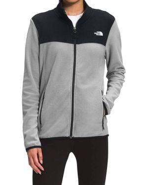 The North Face Tka Glacier Full Zip Jacket - Gray