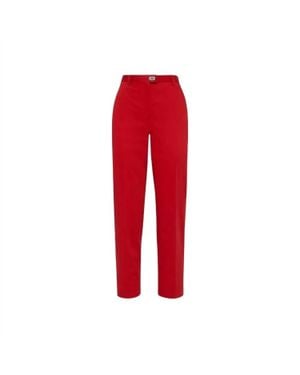 Ferragamo Ankle-Length Pants - Red
