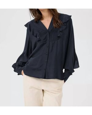 Part Two Stefani Blouse - Blue