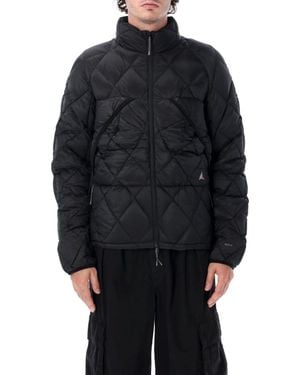 ROA Quilted Puffer Jacket - Black