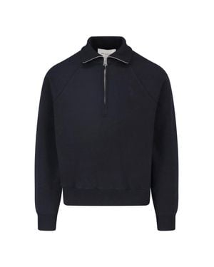 Ami Paris Logo Sweatshirt - Blue