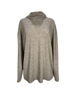 Theory The Row Turtleneck Sweater - Gray