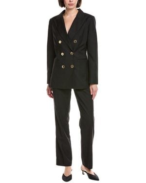 Pascale La Mode 2Pc Suit - Black