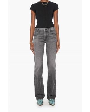 Mother The Jinx Sneak Jeans - Black