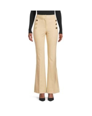 10 Crosby Derek Lam Robyn Sailor Flare Pants - Natural