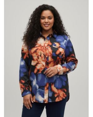 TRUEDAMES Thomas & Olivia Blouse - Blue