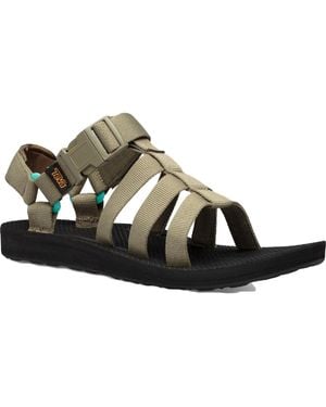Teva Original Dorado Recycled Polyester Flat Flat Sandals - Brown