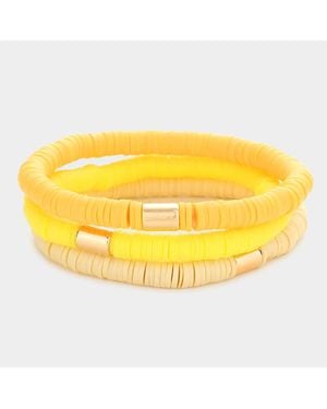 Fashnzfab 3Pcs - Yellow