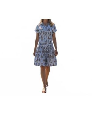Patty Kim Colette Dress - Blue