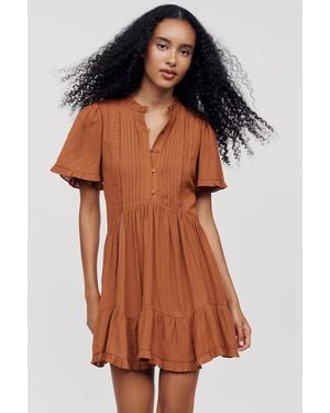 Astr Randi Mini Dress - Brown