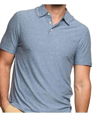 Fundamental Coast South Pacific Polo Shirt - Blue