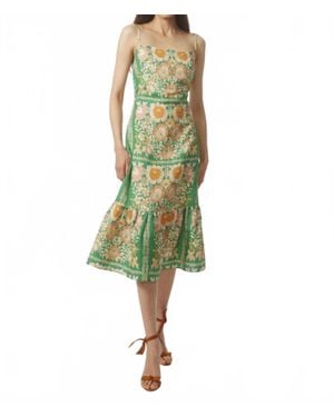 Gilner Farrar Devora Midi Dress - Green