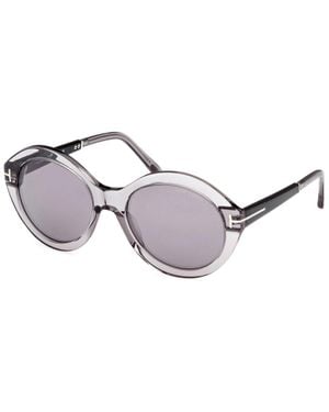 Tom Ford Seraphina 55Mm Sunglasses - Gray