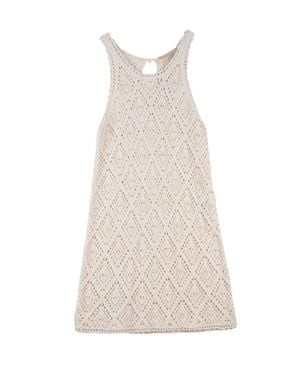Vanessa Bruno Macramé Dress - Natural