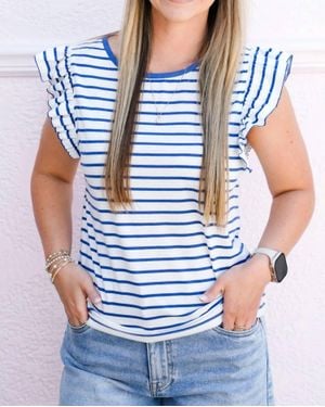 Another Love Akiko Top - Blue