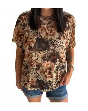 Sterling Kreek Mesh Top - Brown