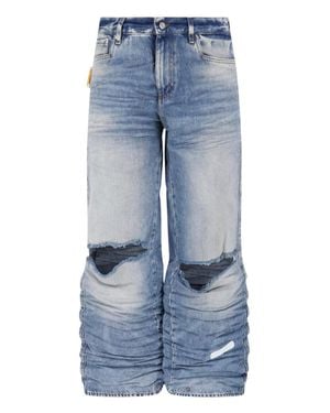 PDF Rich Kid Vintage Wide-Leg Jeans - Blue