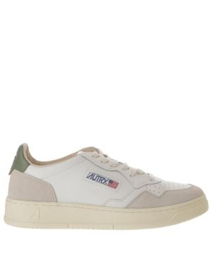 Autry Medalist Low Suede Sneakers - Gray