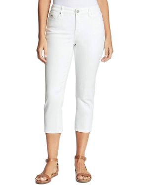 Nine West Chrystie Capri Jeans - White