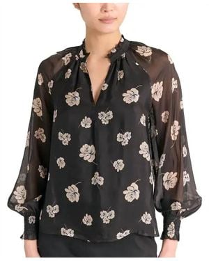 Cartolina Nantucket Sawyer Blouse - Black