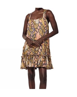 Cleobella Isobel Mini Dress - Brown