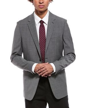 Theory Chambers Wool-Blend Blazer - Gray
